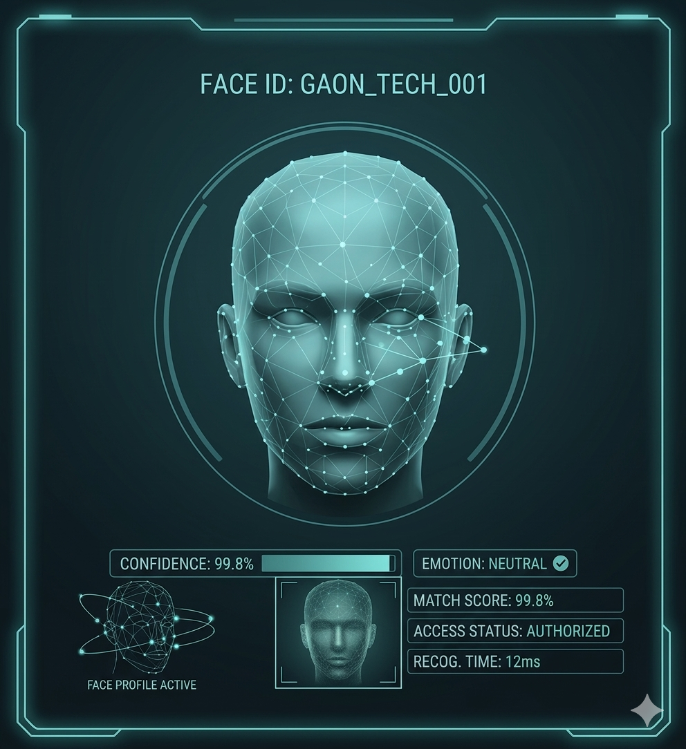 가온 얼굴인식 기술 소개 이미지